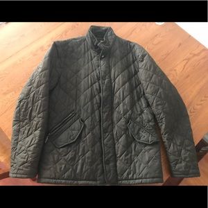 Barbour Chelsea Jacket, Olive Green, Size Small
